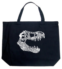 Load image into Gallery viewer, TREX - Large Word Art Tote Bag