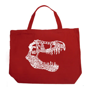 TREX - Large Word Art Tote Bag