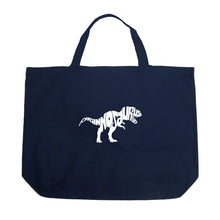 Load image into Gallery viewer, TYRANNOSAURUS REX - Large Word Art Tote Bag