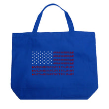 Load image into Gallery viewer, Women For Trump - Large Word Art Tote Bag