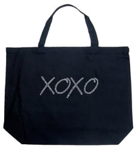 Load image into Gallery viewer, XOXO - Large Word Art Tote Bag