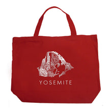 Load image into Gallery viewer, Yosemite - Large Word Art Tote Bag