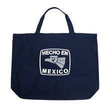 Load image into Gallery viewer, HECHO EN MEXICO - Large Word Art Tote Bag