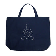 Load image into Gallery viewer, POPULAR YOGA POSES - Large Word Art Tote Bag