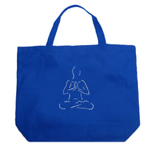 Load image into Gallery viewer, POPULAR YOGA POSES - Large Word Art Tote Bag