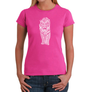 TIGER - Women's Word Art T-Shirt