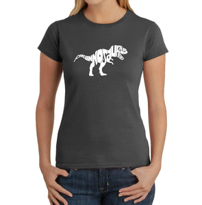 TYRANNOSAURUS REX - Women's Word Art T-Shirt