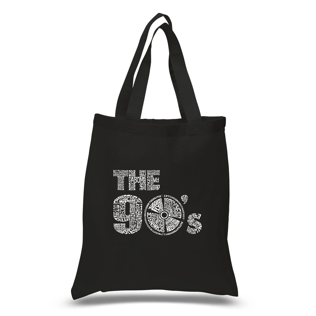 90S - Small Word Art Tote Bag