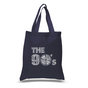 90S - Small Word Art Tote Bag