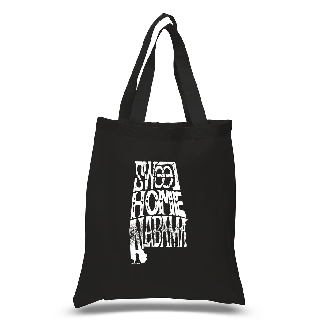 Sweet Home Alabama - Small Word Art Tote Bag