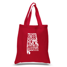 Load image into Gallery viewer, Sweet Home Alabama - Small Word Art Tote Bag
