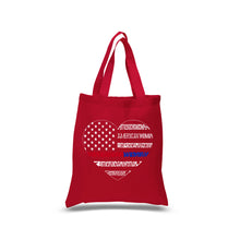 Load image into Gallery viewer, American Woman  - Small Word Art Tote Bag