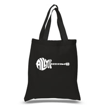 Load image into Gallery viewer, All You Need Is Love - Small Word Art Tote Bag