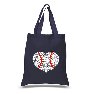 Baseball Mom - Small Word Art Tote Bag