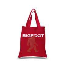 Load image into Gallery viewer, Bigfoot - Small Word Art Tote Bag