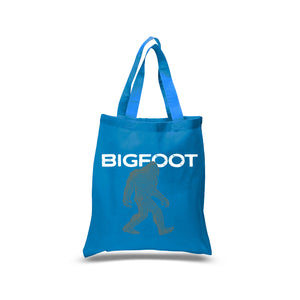 Bigfoot - Small Word Art Tote Bag