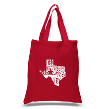 Load image into Gallery viewer, Everything is Bigger in Texas - Small Word Art Tote Bag