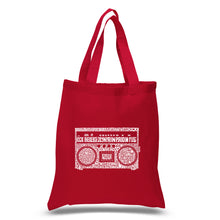 Load image into Gallery viewer, Greatest Rap Hits of The 1980&#39;s - Small Word Art Tote Bag