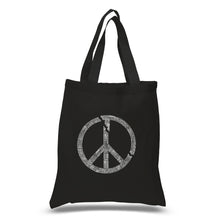 Load image into Gallery viewer, EVERY MAJOR WORLD CONFLICT SINCE 1770 - Small Word Art Tote Bag
