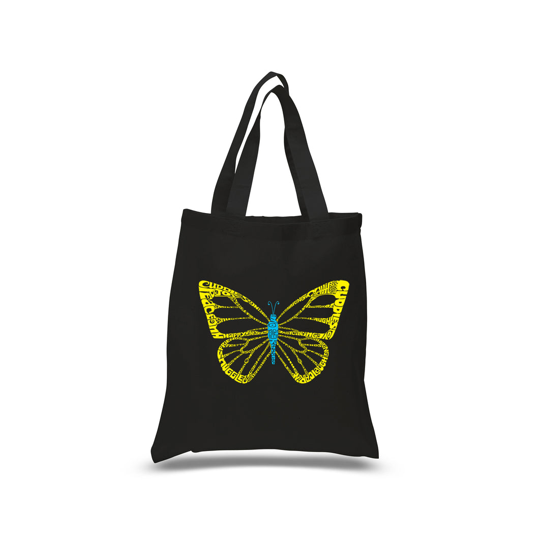 Butterfly  - Small Word Art Tote Bag