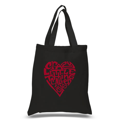 Crazy Little Thing Called Love - Small Word Art Tote Bag