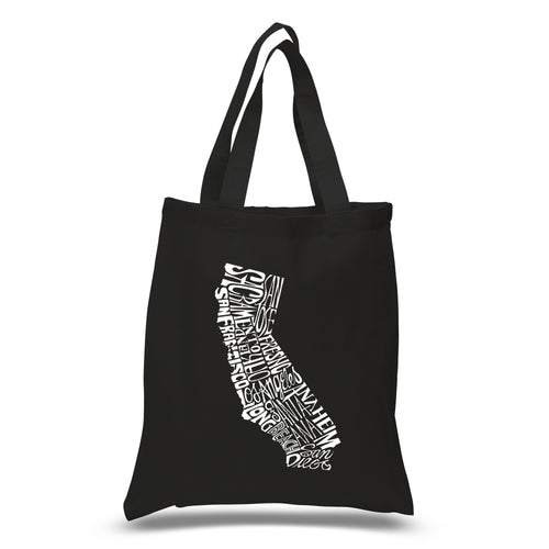 California State - Small Word Art Tote Bag