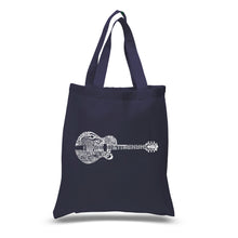 Load image into Gallery viewer, Country Guitar - Small Word Art Tote Bag