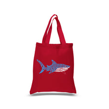 Load image into Gallery viewer, Daddy Shark - Small Word Art Tote Bag