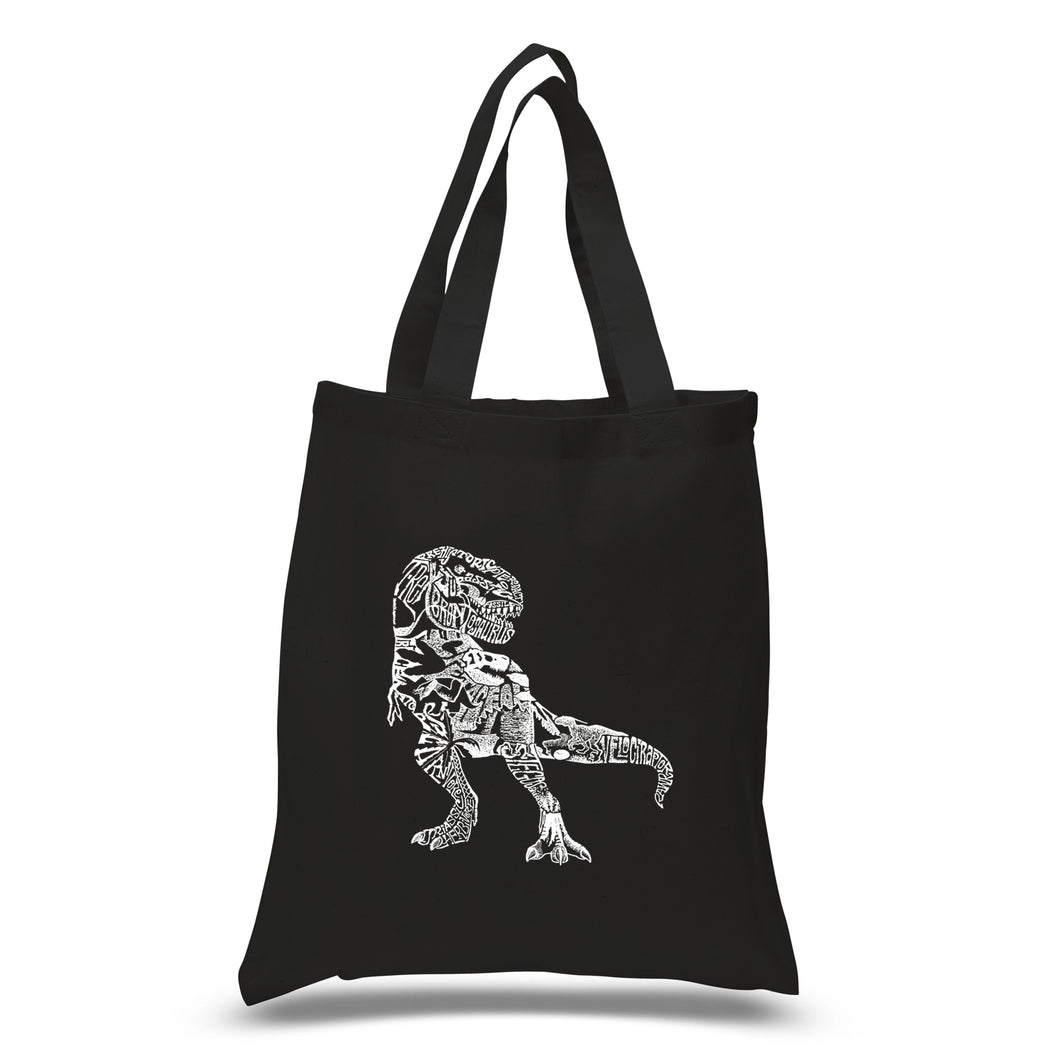 Dino Pics - Small Word Art Tote Bag