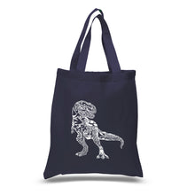 Load image into Gallery viewer, Dino Pics - Small Word Art Tote Bag