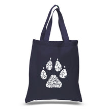 Load image into Gallery viewer, Dog Mom - Small Word Art Tote Bag