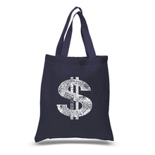 Load image into Gallery viewer, Dollar Sign - Small Word Art Tote Bag