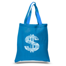 Load image into Gallery viewer, Dollar Sign - Small Word Art Tote Bag