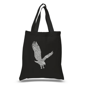 Eagle - Small Word Art Tote Bag