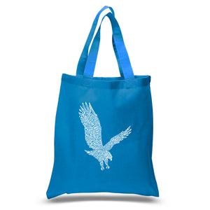 Eagle - Small Word Art Tote Bag