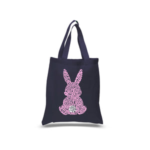 Easter Bunny  - Small Word Art Tote Bag