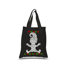 Load image into Gallery viewer, Christmas Elf - Small Word Art Tote Bag