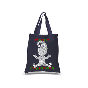 Christmas Elf - Small Word Art Tote Bag