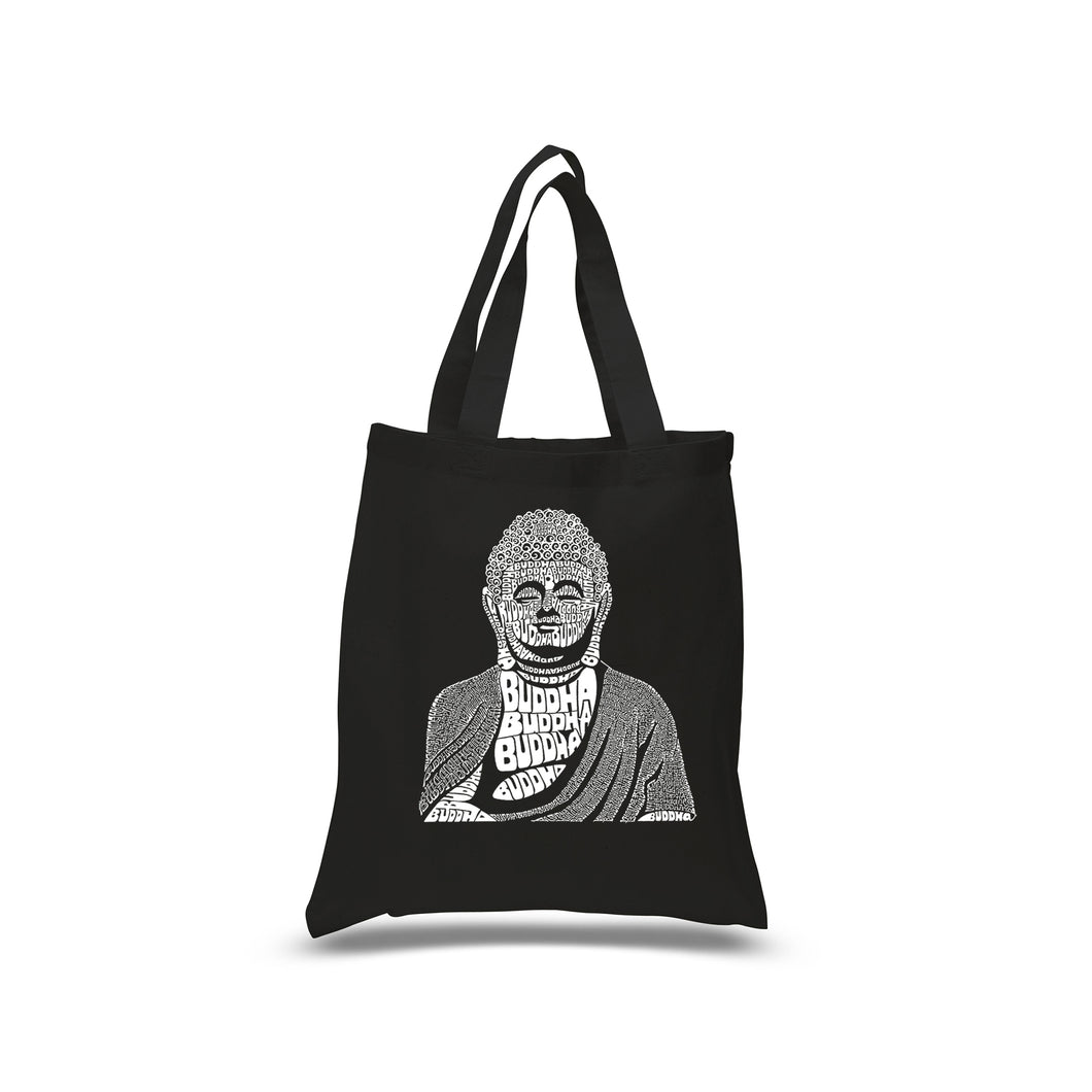 Buddha  - Small Word Art Tote Bag