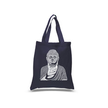 Load image into Gallery viewer, Buddha  - Small Word Art Tote Bag