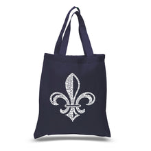 Load image into Gallery viewer, LYRICS TO WHEN THE SAINTS GO MARCHING IN - Small Word Art Tote Bag