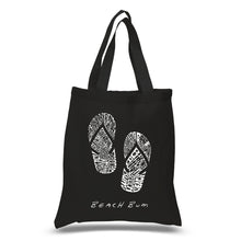 Load image into Gallery viewer, BEACH BUM - Small Word Art Tote Bag