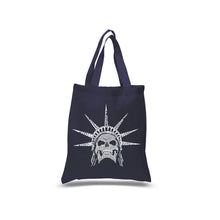 Load image into Gallery viewer, Freedom Skull  - Small Word Art Tote Bag