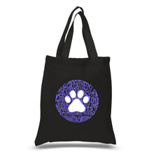 Load image into Gallery viewer, Gandhi&#39;s Quote on Animal Treatment - Small Word Art Tote Bag