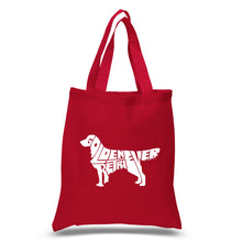 Load image into Gallery viewer, Golden Retreiver - Small Word Art Tote Bag