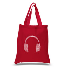 Load image into Gallery viewer, 63 DIFFERENT GENRES OF MUSIC - Small Word Art Tote Bag