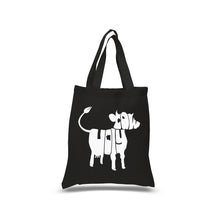 Load image into Gallery viewer, Holy Cow  - Small Word Art Tote Bag