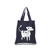 Load image into Gallery viewer, Holy Cow  - Small Word Art Tote Bag
