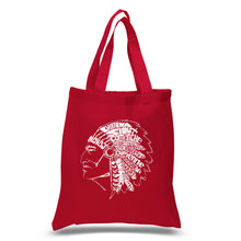 Load image into Gallery viewer, POPULAR NATIVE AMERICAN INDIAN TRIBES - Small Word Art Tote Bag