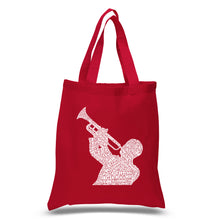 Load image into Gallery viewer, ALL TIME JAZZ SONGS - Small Word Art Tote Bag